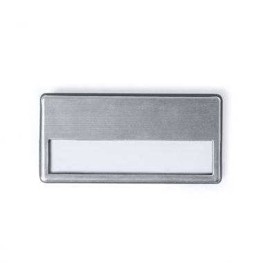 Zilvere Naambadge | Aluminium