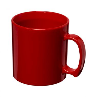Rode Kunststof koffiemok | Gekleurd | 300 ml