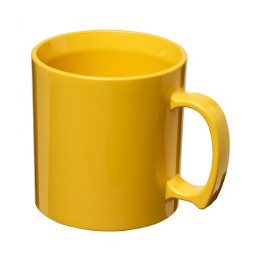 Gele Kunststof koffiemok | Gekleurd | 300 ml