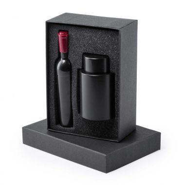 Zwarte Wijn geschenkset | 2-delig