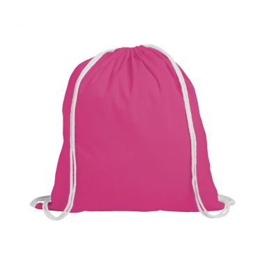 Roze Katoenen rugzakje | Gekleurd | 100 grams