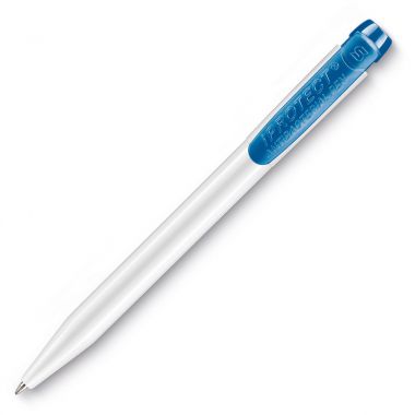 Wit / blauw iProtect | Antibacteriële pen