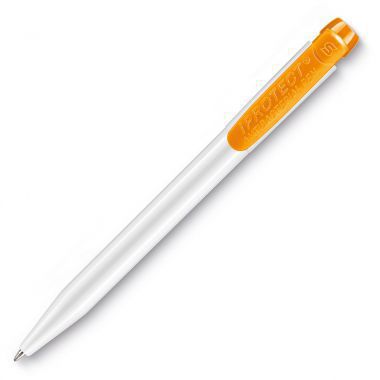 Wit / oranje iProtect | Antibacteriële pen