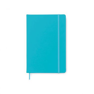 Turquoise Notitieboekje A5 | Gekleurd