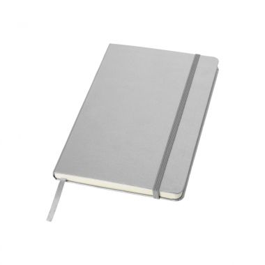 Zilvere Notitieboek A5 | Insteekvak