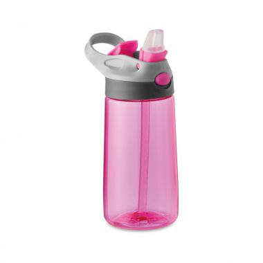 Roze Tritan™ drinkfles | BPA-vrij | 450ml