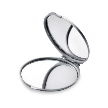 Zilvere Make up spiegeltje | Aluminium