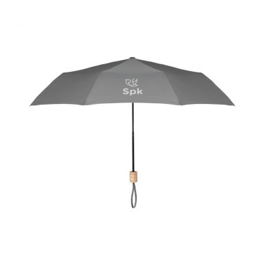 Opvouwbare paraplu | Houten handvat | 53 cm